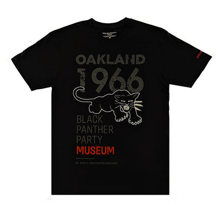 OFFICIAL BLACK PANTHER '66 T-SHIRT BLACK