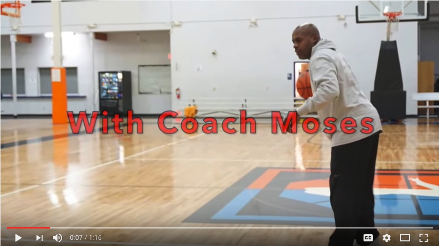 Coach Sam Moses giving some Great Attack drills