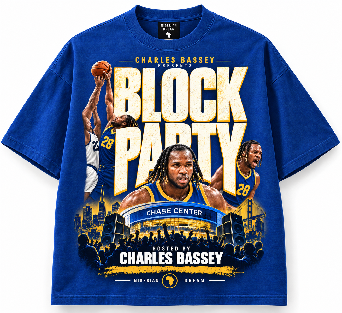 Charles Bassey - Block Party T-Shirt