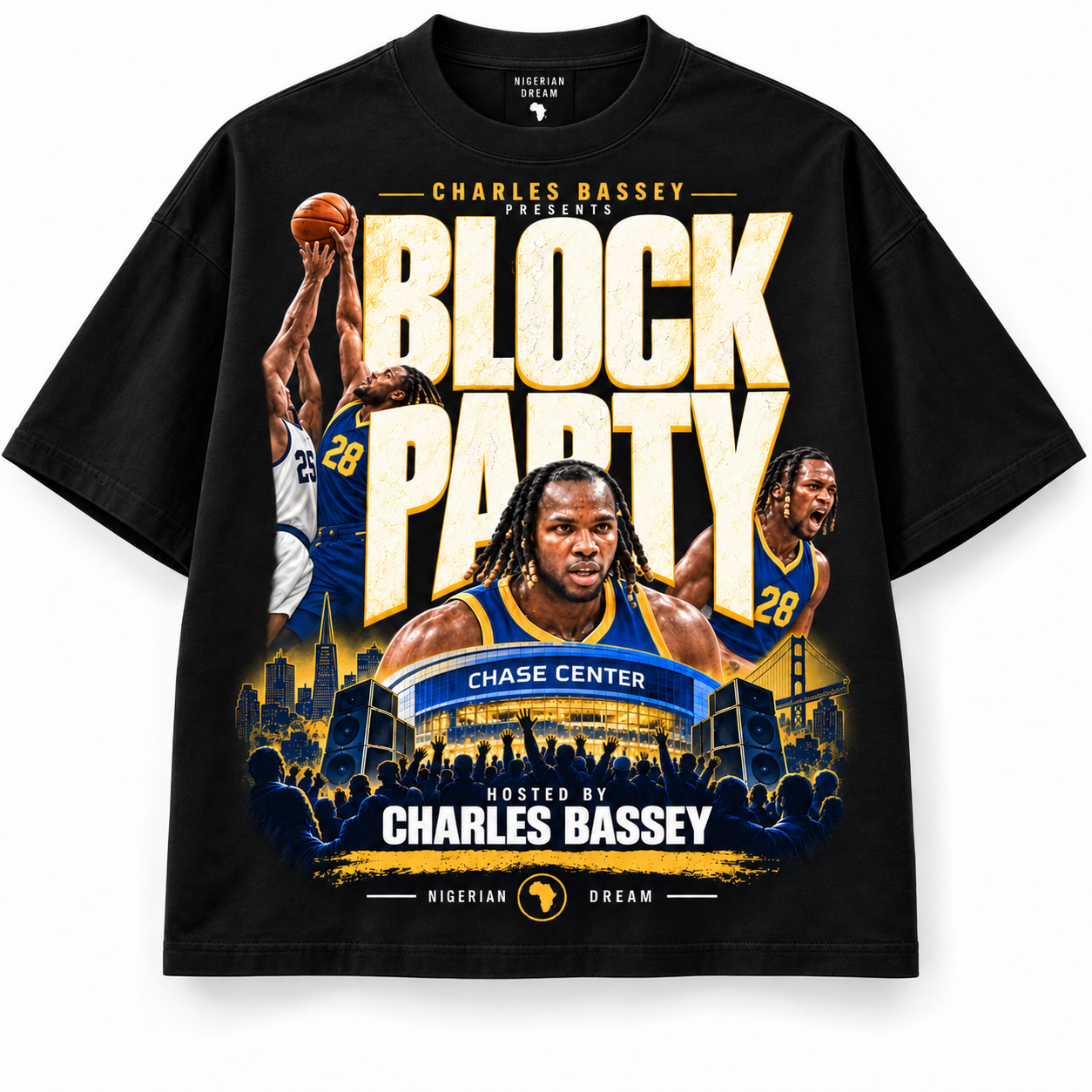 Charles Bassey - Block Party T-Shirt