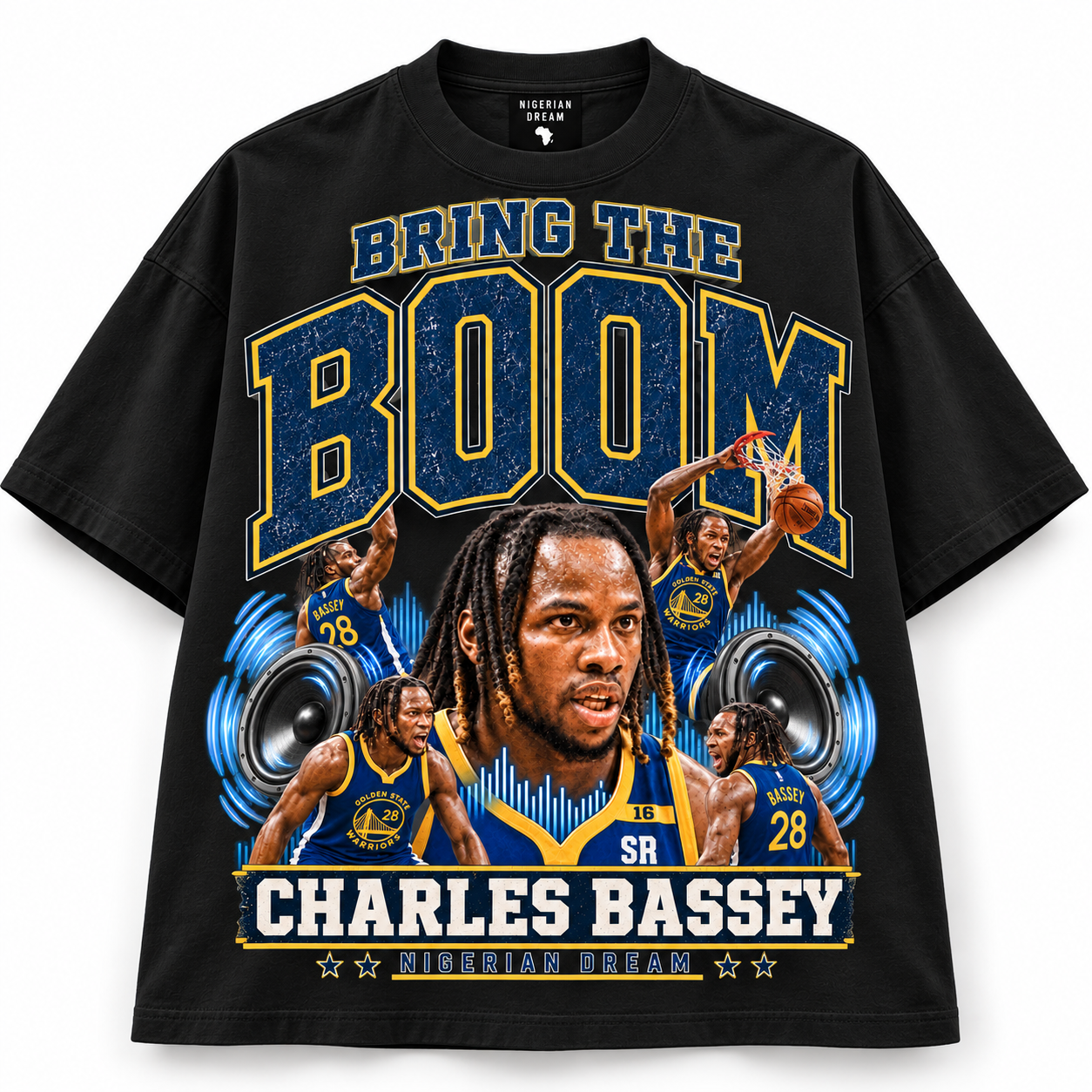 Charles Bassey - Bring the Boom T-shirt