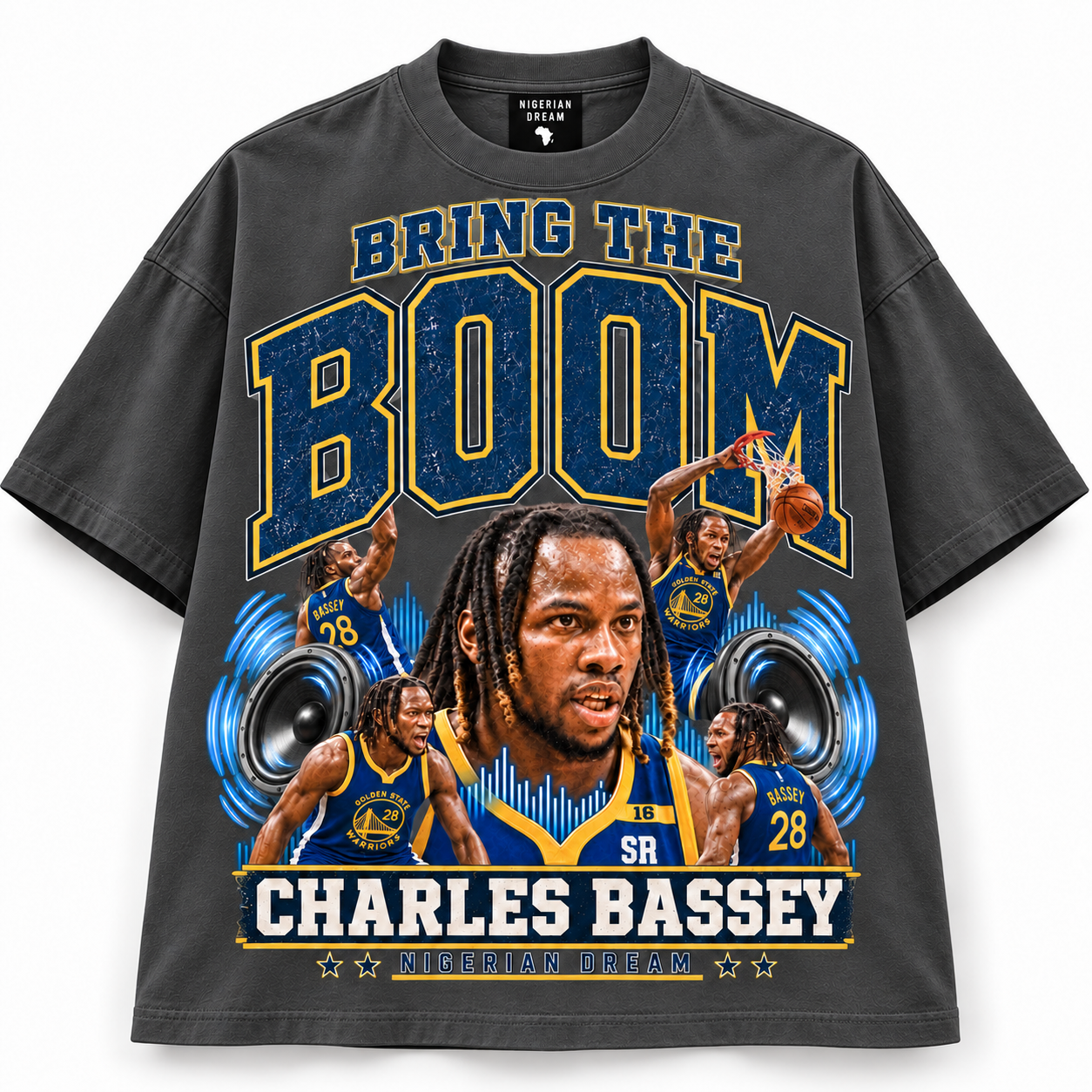 Charles Bassey - Bring the Boom T-shirt