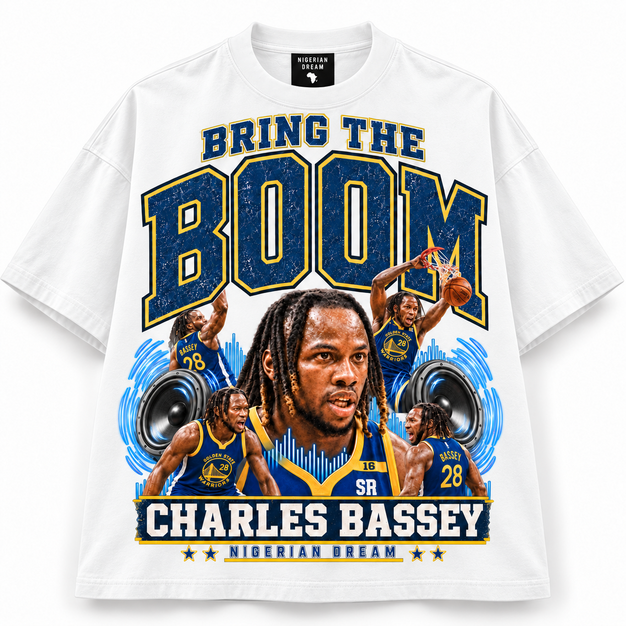Charles Bassey - Bring the Boom T-shirt