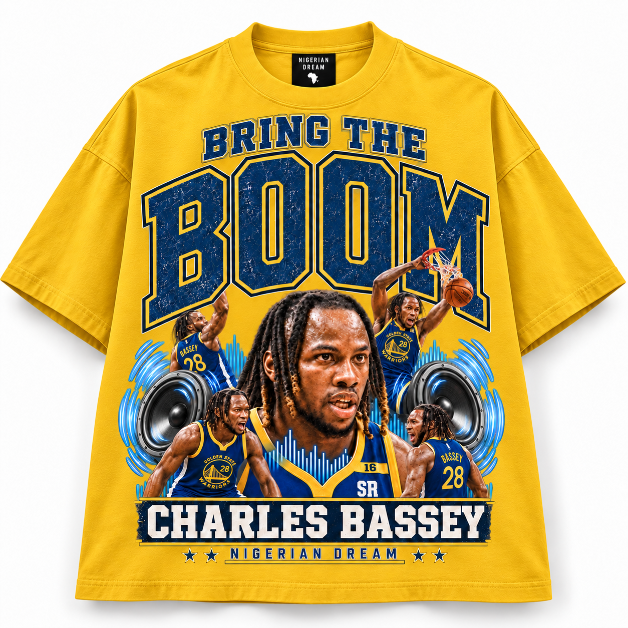 Charles Bassey - Bring the Boom T-shirt