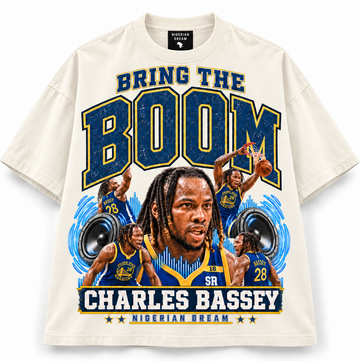 Charles Bassey - Bring the Boom T-shirt