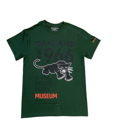 OFFICIAL BLACK PANTHER '66 T-SHIRT GREEN