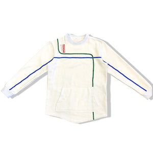 YOUTH WHITE SAGE CREWNECK